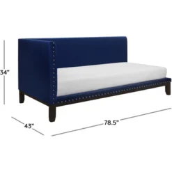 Twin Aria Upholstered Daybed - Hillsdale Furniture -Hillsdale Furniture GUEST 5937d0be 75b1 437d 8847 0dedbd1ccbf0