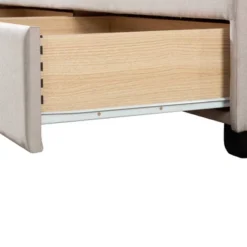 Kiley Upholstered Storage Bed Gray - Hillsdale Furniture -Hillsdale Furniture GUEST 5bf977b4 2238 4b4c 8a0b 8cf25f870675