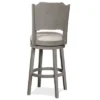 30.25" Clarion Swivel Barstool Distressed Gray - Hillsdale Furniture -Hillsdale Furniture GUEST 5f358bb8 5a00 45b7 b9d4 6caea2f75de1