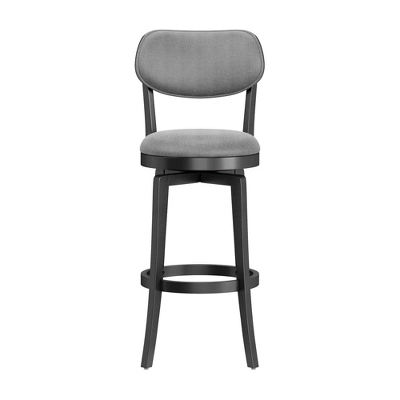 31" Sloan Swivel Barstool Black/Gray - Hillsdale Furniture 5 31" Sloan Swivel Barstool Black/Gray - Hillsdale Furniture - Image 3
