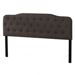 Nicole Upholstered Headboard Stone Fabric/Metal (Frame Not Included) - Hillsdale Furniture -Hillsdale Furniture GUEST 63002e83 951f 4845 8cb0 1b8506ff2e51