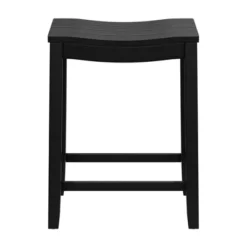 24" Fiddler Wood Backless Counter Height Barstool Black - Hillsdale Furniture -Hillsdale Furniture GUEST 64aa4b74 91cf 4782 920f e1b330a89f33