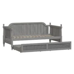 Twin Melanie Wood Cane Complete Daybed With Trundle - Hillsdale Furniture -Hillsdale Furniture GUEST 672ceb1f cc49 4b6a 94eb d641e4e48f84