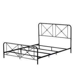 Queen Williamsburg Metal Bed Black - Hillsdale Furniture -Hillsdale Furniture GUEST 67a6da28 46ef 4cdf b631 e9446532eaa6
