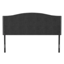 Full/Queen Provence Upholstered Arch Adjustable Tufted Headboard Glacier Gray - Hillsdale Furniture -Hillsdale Furniture GUEST 68317aac b0b2 4b2c bc36 042f676a365c 1