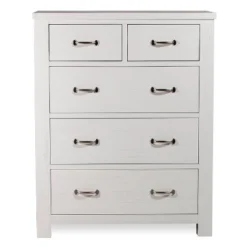 Highlands 5 Drawer Chest White - Hillsdale Furniture -Hillsdale Furniture GUEST 690b0283 00e1 4508 8a85 a27ab8b2b794