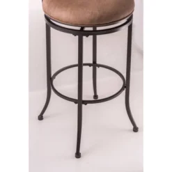 Charleston Swivel Ladder Back 26" Counter Height Barstool Metal/Tan - Hillsdale Furniture -Hillsdale Furniture GUEST 6ac9a7dd a591 4451 9051 8cb439314cdb