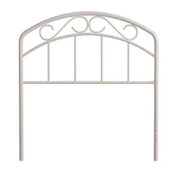Jolie Metal Arched Scroll Design Headboard And Bed Frame White - Hillsdale Furniture -Hillsdale Furniture GUEST 6e7d77af 2127 48fb b6be ad2a8630a62d