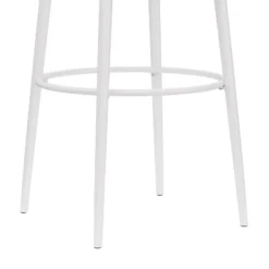 Aubrie Backless 30" Swivel Barstool Off White/Silver - Hillsdale Furniture 17 Aubrie Backless 30" Swivel Barstool Off White/Silver - Hillsdale Furniture -Hillsdale Furniture GUEST 6f1317d2 282b 467a b3db 43d9d4376a9d