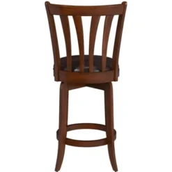 25.5" Savana Swivel Counter Height Barstool Cherry/Black - Hillsdale Furniture 18 25.5" Savana Swivel Counter Height Barstool Cherry/Black - Hillsdale Furniture -Hillsdale Furniture GUEST 704174d6 dc59 4351 ab70 931b6f81d527