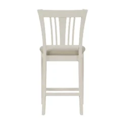 Pebblebrook Wood Slat Back Counter Height Stool White Wire Brush - Hillsdale Furniture -Hillsdale Furniture GUEST 704df560 5869 488a 82ad 8084f40a1c7d