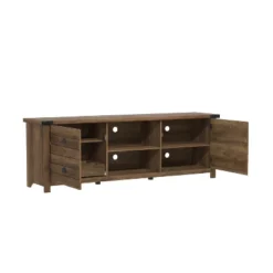 70" Prestwick Gaming Ready Wood TV Stand With 2 Doors And Shelves For TVs Up To 78" Knotty Oak Top - Hillsdale Furniture -Hillsdale Furniture GUEST 70bd8e83 679b 4291 a833 c0197735efd9