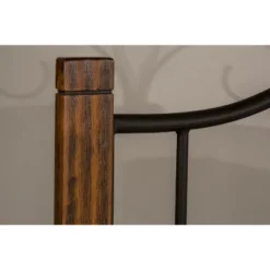 King Destin Metal/Wood Headboard Textured Brushed Oak - Hillsdale Furniture 7 King Destin Metal/Wood Headboard Textured Brushed Oak - Hillsdale Furniture -Hillsdale Furniture GUEST 73584d7b 6181 4db1 becb 2ee2b0bc7ddb