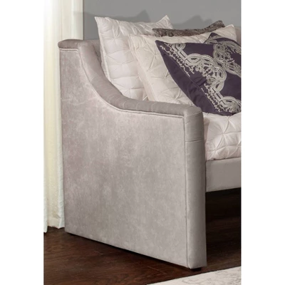 Twin Jaylen Upholstered Daybed Silver Fabric - Hillsdale Furniture 5 Twin Jaylen Upholstered Daybed Silver Fabric - Hillsdale Furniture - Image 3