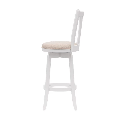 30" Savana Wood Bar Height Swivel Stool White - Hillsdale Furniture 10 30" Savana Wood Bar Height Swivel Stool White - Hillsdale Furniture - Image 8