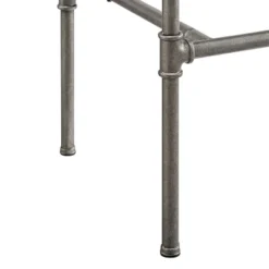 Dillon Metal Barstool Textured Silver/White - Hillsdale Furniture -Hillsdale Furniture GUEST 771d72bb b628 4da6 aa16 014acc813d1e