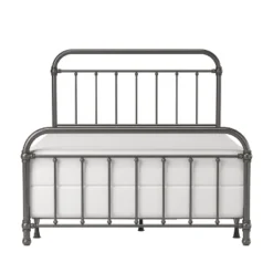 Queen Kirkland Metal Bed Aged Pewter - Hillsdale Furniture -Hillsdale Furniture GUEST 7981f00c 5a69 4586 9490 4ac27fa807d0