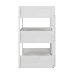 Twin Capri Wood Triple Bunk Bed White - Hillsdale Furniture -Hillsdale Furniture GUEST 79e3167d e4ec 4d2d ad7e 0069d2a55f7e