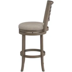 Thredson Swivel Height Barstool Light Antiqued Gray Wash - Hillsdale Furniture 20 Thredson Swivel Height Barstool Light Antiqued Gray Wash - Hillsdale Furniture -Hillsdale Furniture GUEST 7b6b7922 cd50 4dfb b897 fdb86964d6b8