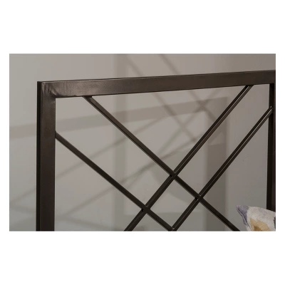 Westlake Metal Headboard Magnesium Pewter - Hillsdale Furniture 3 Westlake Metal Headboard Magnesium Pewter - Hillsdale Furniture
