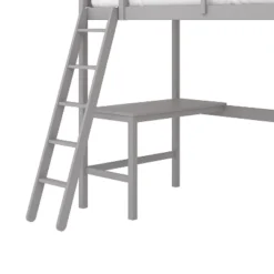 Twin Alexis Wood Arch Loft Bed With Desk - Hillsdale Furniture -Hillsdale Furniture GUEST 800f13e4 5e93 47de badd 41024415a497