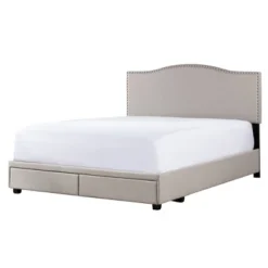 Kiley Upholstered Storage Bed Gray - Hillsdale Furniture -Hillsdale Furniture GUEST 810c8b4f e664 44a7 83cd 7c2cdbde1462