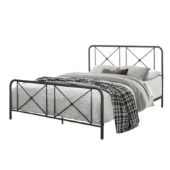 Queen Williamsburg Metal Bed Black - Hillsdale Furniture -Hillsdale Furniture GUEST 84353a06 a430 4168 a520 6845b2f5f526