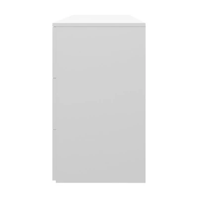 Delmar Wood 6 Drawer Dresser Matte White - Hillsdale Furniture 7 Delmar Wood 6 Drawer Dresser Matte White - Hillsdale Furniture - Image 5