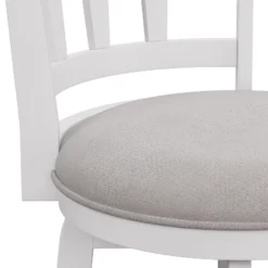 30" Presque Isle Wood Bar Height Swivel Stool White - Hillsdale Furniture -Hillsdale Furniture GUEST 88727f09 f13d 49fd b36c 236976010075