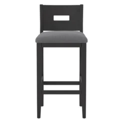 Allbritton Wood Bar Height Stool Antiqued Brown - Hillsdale Furniture -Hillsdale Furniture GUEST 8a93d61e 53a8 4807 8912 c884faad6968