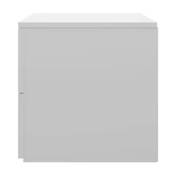 Delmar Wood 2 Drawer Nightstand Matte White - Hillsdale Furniture -Hillsdale Furniture GUEST 8c8e35a2 2a67 4961 9e1c ff5e97131c6c