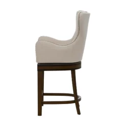 25.75" Caydena Memory Return Swivel Wood Counter Height Barstool Rustic Gray/Cream Fabric - Hillsdale Furniture 20 25.75" Caydena Memory Return Swivel Wood Counter Height Barstool Rustic Gray/Cream Fabric - Hillsdale Furniture -Hillsdale Furniture GUEST 8e43399c cf4b 420c b2b2 b6d09d3008f1