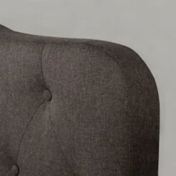 Nicole Upholstered Headboard Stone Fabric/Metal (Frame Not Included) - Hillsdale Furniture -Hillsdale Furniture GUEST 8ffb47c4 e0c0 4501 ae00 29eeaf031687