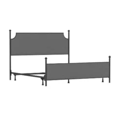 McArthur Metal And Upholstered Bed Matte Black/Gray Fabric - Hillsdale Furniture 20 McArthur Metal And Upholstered Bed Matte Black/Gray Fabric - Hillsdale Furniture -Hillsdale Furniture GUEST 900e7ec9 3138 4652 8003 f51f75e710b3