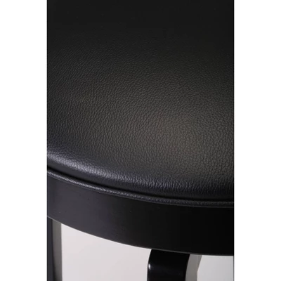 25" Van Draus Swivel Counter Height Barstool Metal/Black - Hillsdale Furniture 5 25" Van Draus Swivel Counter Height Barstool Metal/Black - Hillsdale Furniture - Image 3