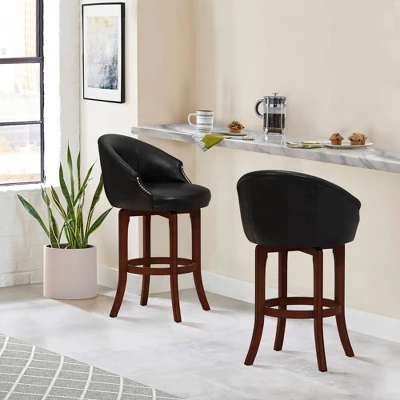 30" Dartford Swivel Barstool Brown/Black - Hillsdale Furniture 13 30" Dartford Swivel Barstool Brown/Black - Hillsdale Furniture - Image 11