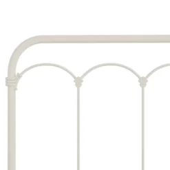 Full Jocelyn Metal Headboard Soft White - Hillsdale Furniture