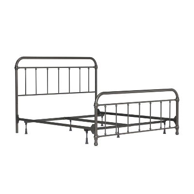 King Kirkland Metal Bed Aged Pewter - Hillsdale Furniture 10 King Kirkland Metal Bed Aged Pewter - Hillsdale Furniture - Image 8