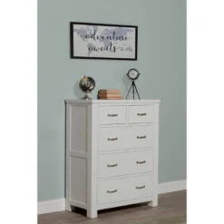 Highlands 5 Drawer Chest White - Hillsdale Furniture -Hillsdale Furniture GUEST 9fa36d07 a90b 43a4 a106 2c6ebfcaec90