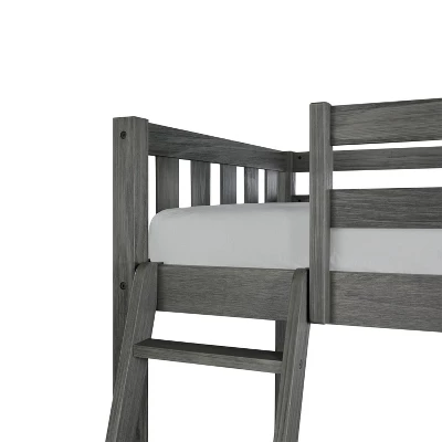 Twin Crosswinds Complete Loft Bed Wirebrush Gray - Hillsdale Furniture 8 Twin Crosswinds Complete Loft Bed Wirebrush Gray - Hillsdale Furniture - Image 6