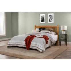 Full/Queen Oak Tree Headboard With Frame Included Natural - Hillsdale Furniture