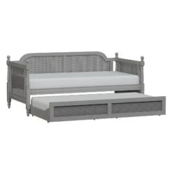 Twin Melanie Wood Cane Complete Daybed With Trundle - Hillsdale Furniture