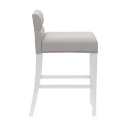 27" Desco Wood Upholstered Counter Height Barstool White - Hillsdale Furniture 17 27" Desco Wood Upholstered Counter Height Barstool White - Hillsdale Furniture -Hillsdale Furniture GUEST a5dbac9d d3a3 40c5 979e ecef438a0808
