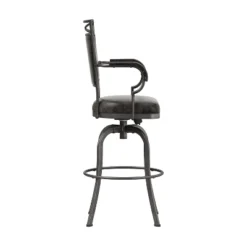 Bridgetown Metal Bar Height Swivel Stool Pewter - Hillsdale Furniture 15 Bridgetown Metal Bar Height Swivel Stool Pewter - Hillsdale Furniture -Hillsdale Furniture GUEST a7628c50 a88e 4f1b 86df 72dfc9dc38d0
