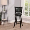 Brannon Swivel Height Barstool Black/Faux Croc Skin - Hillsdale Furniture -Hillsdale Furniture GUEST a829df9b 67b0 425e 9e53 be03f19135b2