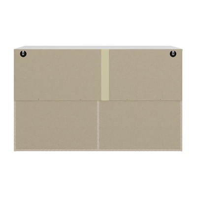 Delmar Wood 6 Drawer Dresser Matte White - Hillsdale Furniture 8 Delmar Wood 6 Drawer Dresser Matte White - Hillsdale Furniture - Image 6