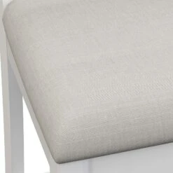 Warren Wood And Upholstered Counter Height Stool Sea White - Hillsdale Furniture -Hillsdale Furniture GUEST ab19edaa 1535 4e08 88f9 bdacd161e34d