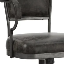 Bridgetown Metal Bar Height Swivel Stool Pewter - Hillsdale Furniture 18 Bridgetown Metal Bar Height Swivel Stool Pewter - Hillsdale Furniture -Hillsdale Furniture GUEST ac2167d1 3e37 4463 a1b4 f3da825630ef