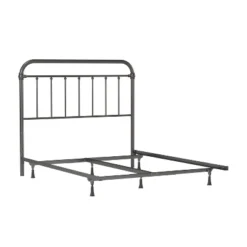 Full/Queen Kirkland Metal Headboard With Frame Aged Pewter - Hillsdale Furniture 19 Full/Queen Kirkland Metal Headboard With Frame Aged Pewter - Hillsdale Furniture -Hillsdale Furniture GUEST ae6f5d24 9025 4d31 bffe f34c06b6adf8