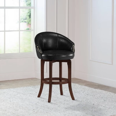 30" Dartford Swivel Barstool Brown/Black - Hillsdale Furniture 8 30" Dartford Swivel Barstool Brown/Black - Hillsdale Furniture - Image 6